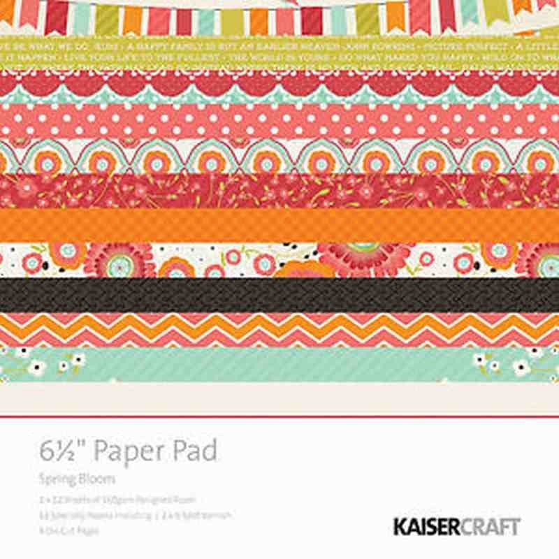 Paper Pad Kaiser Craft 6x6 Spring Bloom