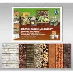 PAPIERBLOK BASICS 300G.24x34CM,16BL.