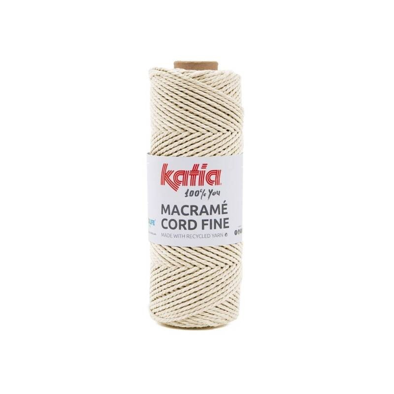 MACRAME CORD FINE 206 crudo 220gr