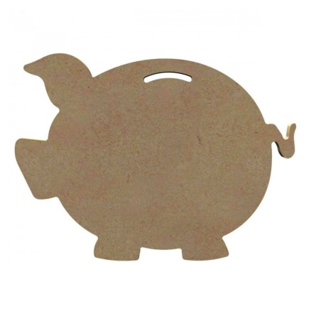 MDF spaarvarken          15 cm