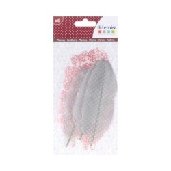 Pluimen 6 PRINTED FEATHERS BAROK