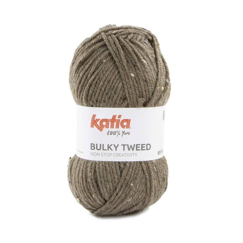 BULKY TWEED 206 vison 100 gr