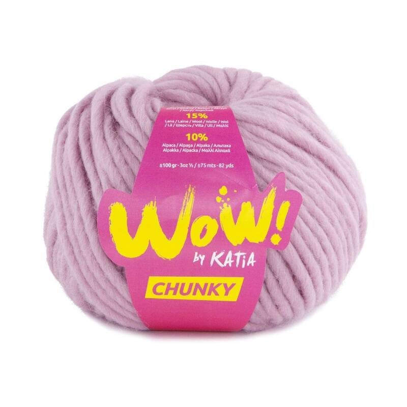 WOW CHUNKY 57 rosa 100 gr