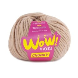 WOW CHUNKY 59 beige rosado 100 gr