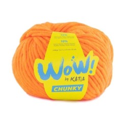 WOW CHUNKY 64 naranja neon 100 gr