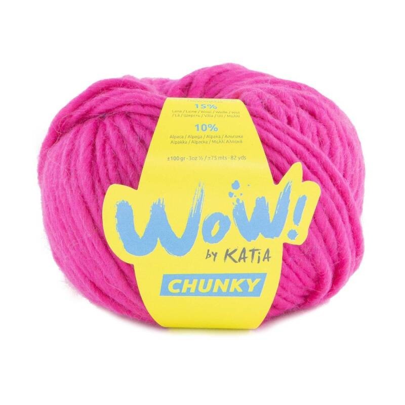 WOW CHUNKY 65 fucsia 100 gr