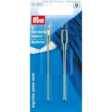 Prym rijgnaald elastiek   /2st 131320