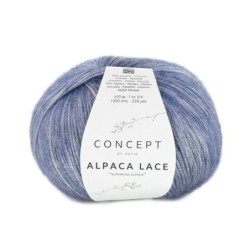 ALPACA LACE 88 azul medio 50gr