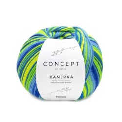 KANERVA SOCKS 100 neon/azules verdes 150
