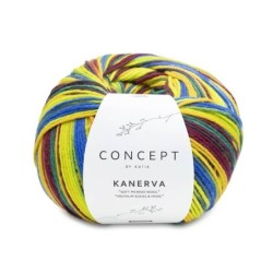 KANERVA SOCKS 104 Azulin/amarill grana 150