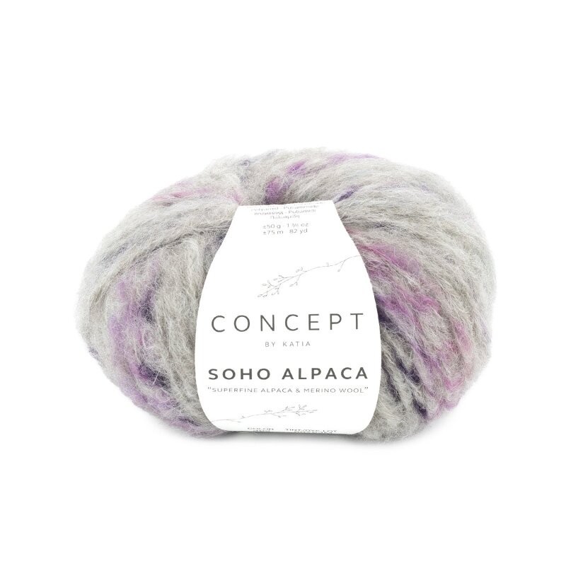 SOHO ALPACA 302 beige/multicolor 50
