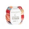 RAINBOW SYMMETRIC SOCKS&MORE 50 naranjas/ocre/petr