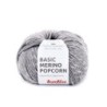 BASIC MERINO POPCORN 103 gris oscuro/blanco 50gr.