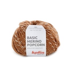 BASIC MERINO POPCORN 106 cobre/blanco 50gr.