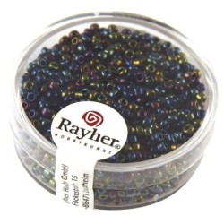 Roc 2mm opaak lustre 17g zwart