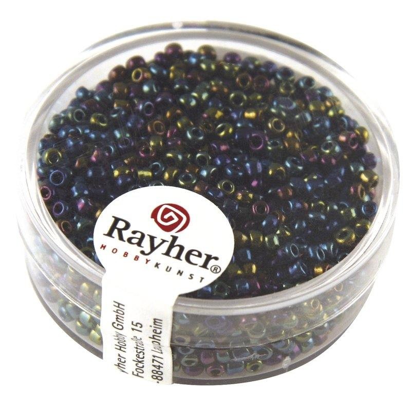 Roc 2mm opaak lustre 17g zwart