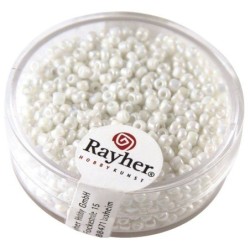 Roc 2 mm opaak lustre 17g wit      02