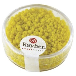 Roc 2mm opaak 17g geel            20