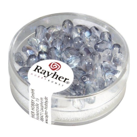 Glas-facetkr.6x4mm 50st iris.blauwgrijs