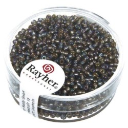 Roc 2mm zilverk.rainbow staalgrijs