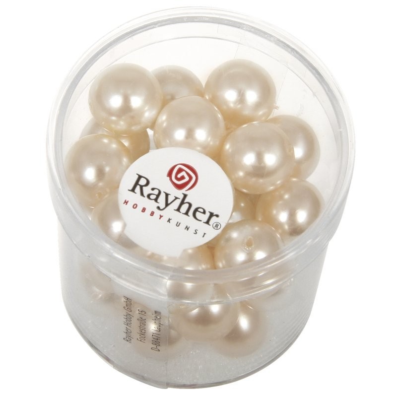 Renaissance glasparels 10mm     35st