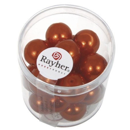 Renaissance glasparels 12mm 21st oranje