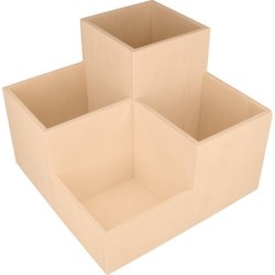 corner storage 4 compartments 23x23x18cm