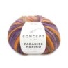 PARADISE MERINO 504 rosas/naranjas/lilas 50