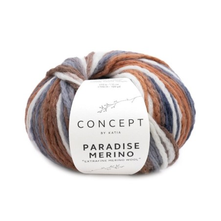 PARADISE MERINO 505 crudo/marrones/grise 50