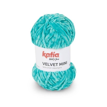 VELVET MINI 208 Water blauw 50gr