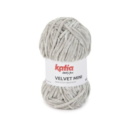 VELVET MINI 209 Medium grijs 50gr