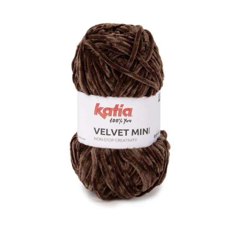 VELVET MINI 214  donker bruin 50gr