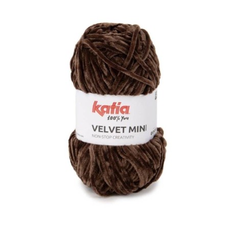 VELVET MINI 214  donker bruin 50gr