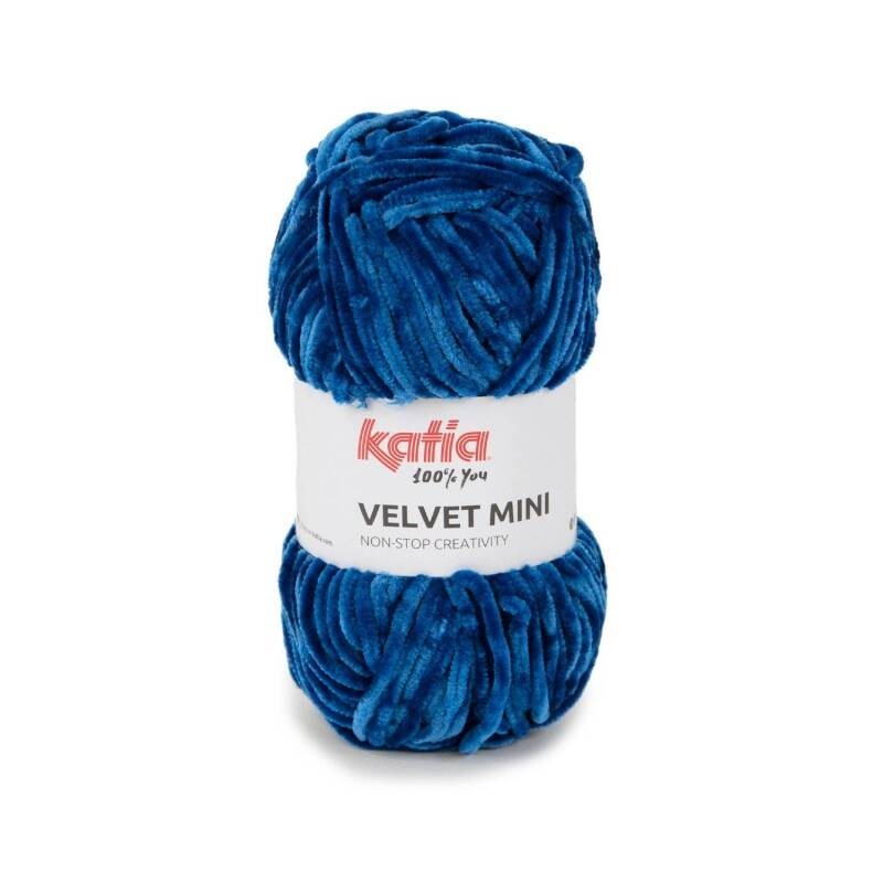 VELVET MINI 217 hoog donker blauw 50gr