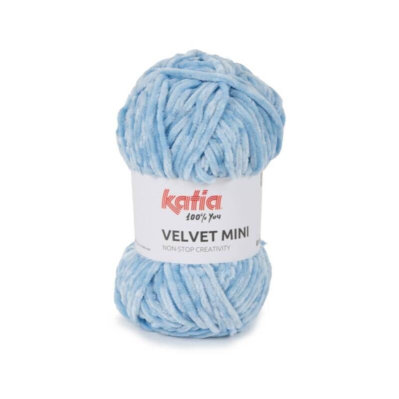 VELVET MINI 219 licht licht blauw 50gr