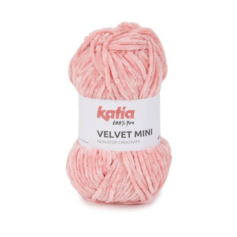 VELVET MINI 222 licht roze 50gr