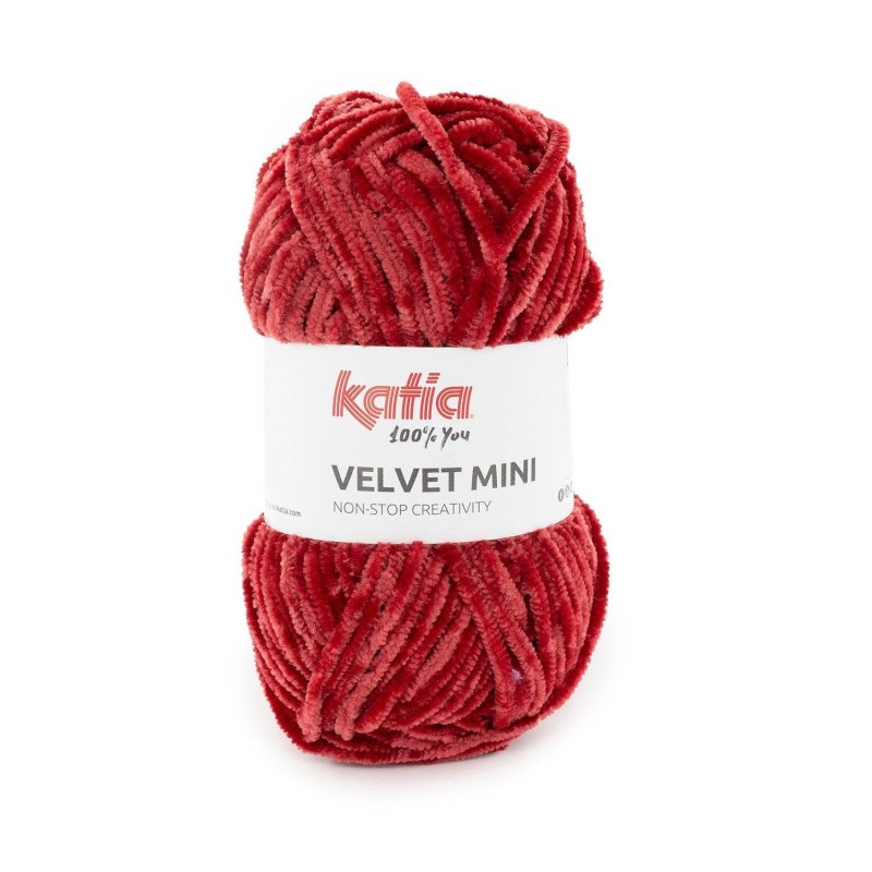 VELVET MINI 225 Carmin-rood 50gr