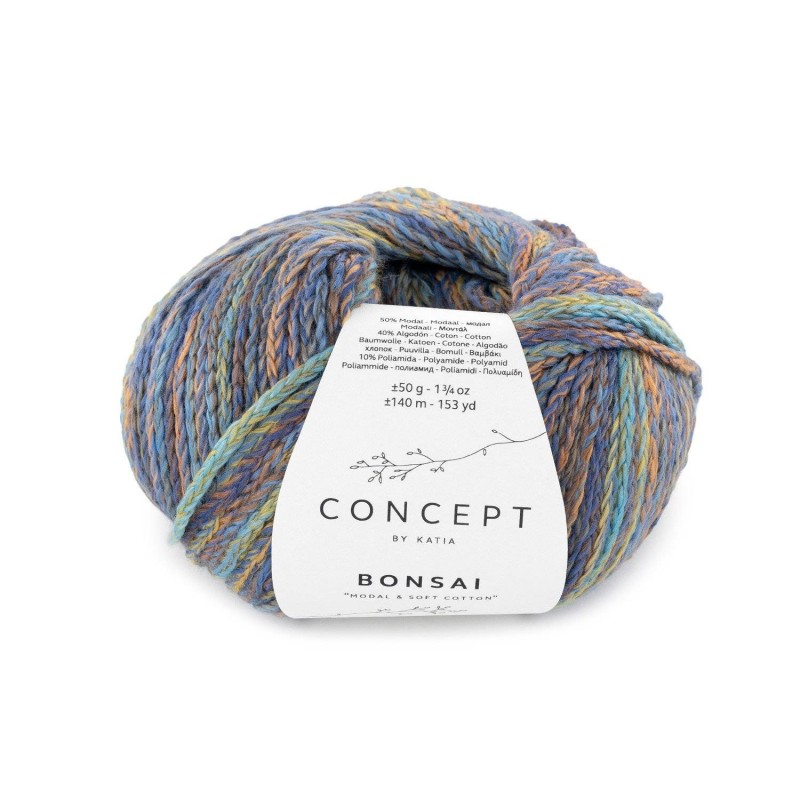 BONSAI 202 Parelachtig paars-Kauwgom roze-Blauw 50