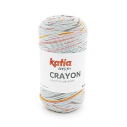 CRAYON 1427 Grijs-Licht rood oranje-Oranje 100