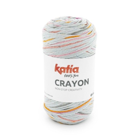 CRAYON 1427 Grijs-Licht rood oranje-Oranje 100