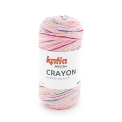 CRAYON 1427 Kauwgom roze-Lila-Turquoise 100
