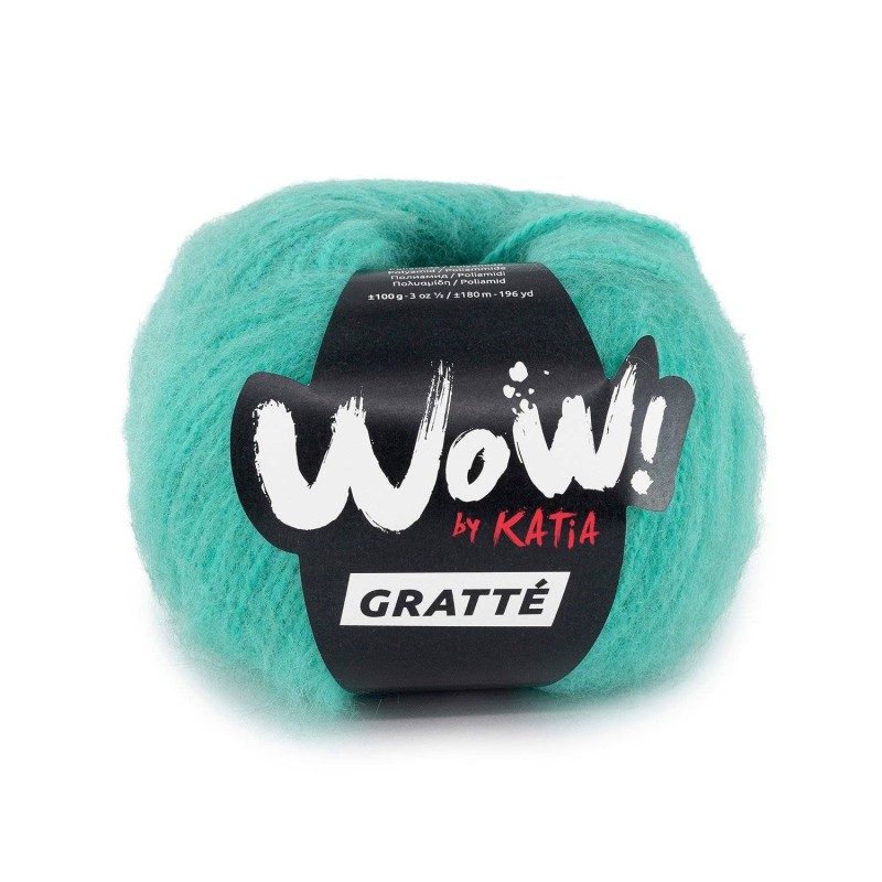 WOW - GRATTE 204 Fluor Turkoois 100