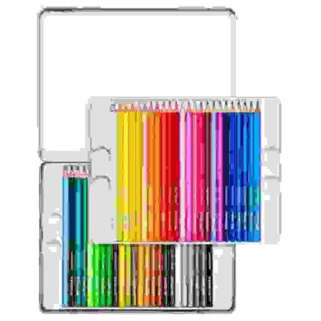 kleurpotloden - metalen etui 48 st DJ