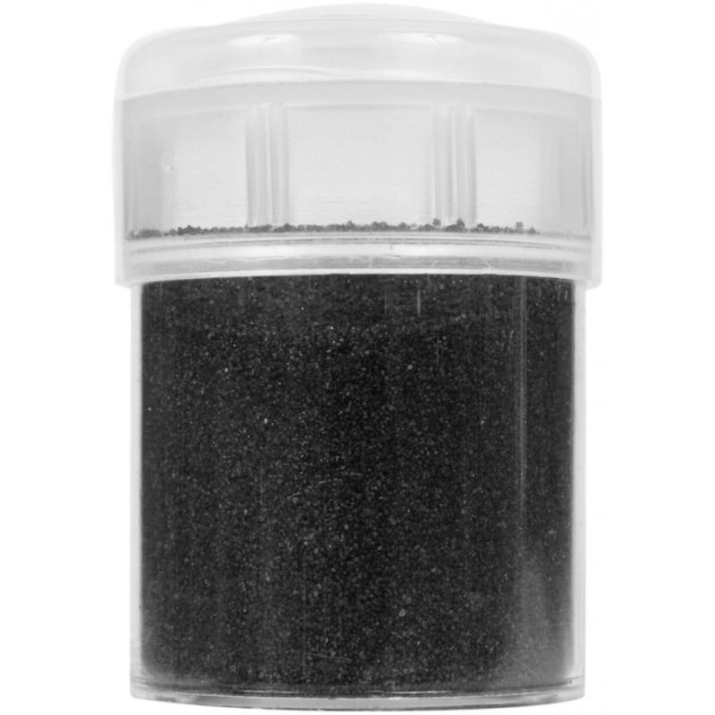 Potje m/Zand 45g Zwart n12