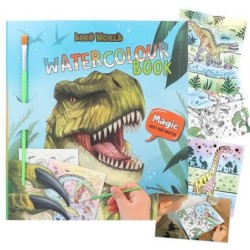 Dino World  waterverf boek