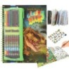 Dino World kleurboek met kleurpotloden