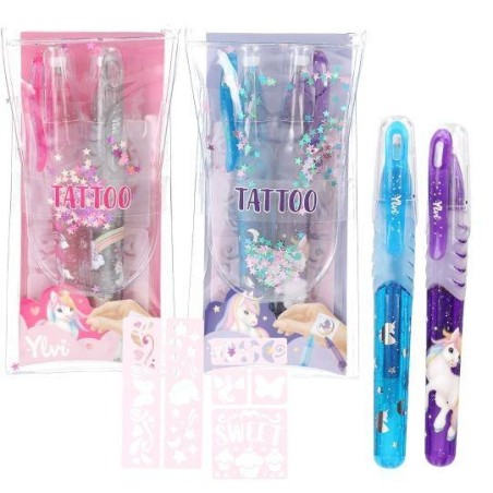 Ylvi tattoo glitter gelpennen