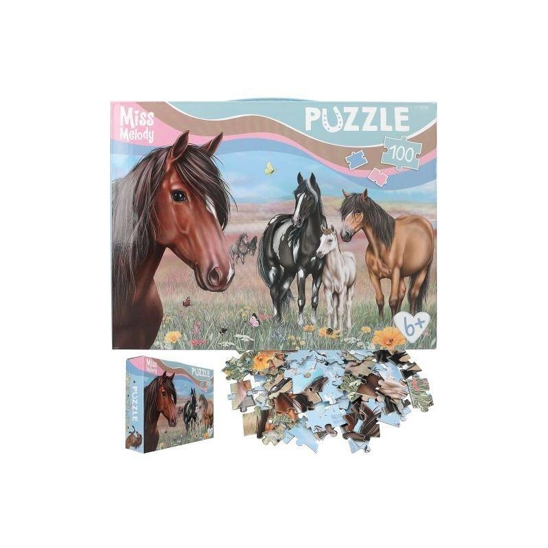 Miss Meldoy  puzzel 100 stukjes