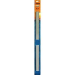 Breinaalden grijs Pony 4mm  stel/5st 40cm