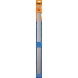 Breinaalden grijs Pony 5mm  stel/5st 40cm